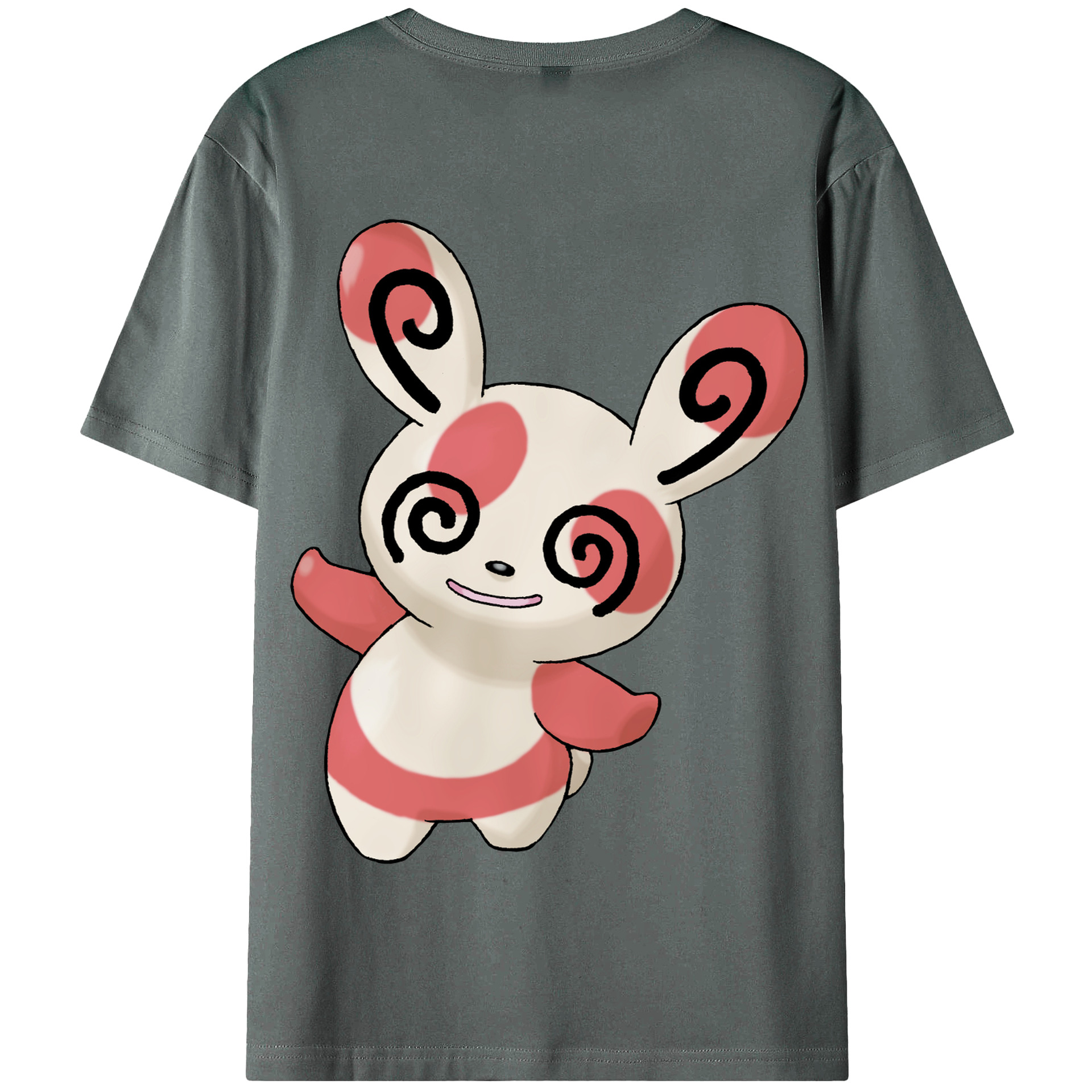 （画像用） ポケットモンスター Pokémon 綿100％半袖Tシャツ（背面プリント）